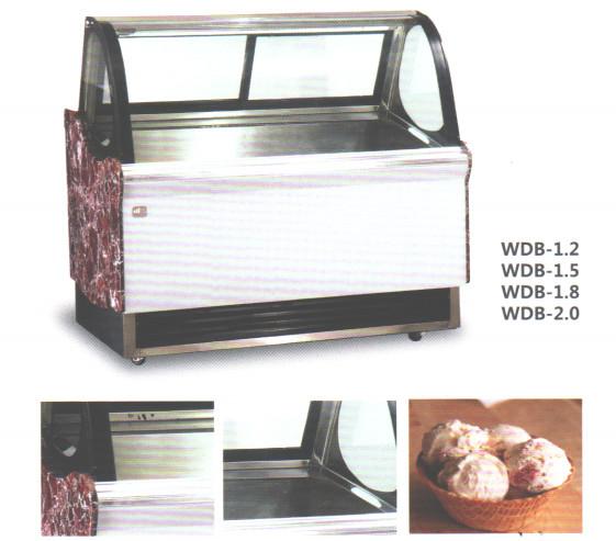 Quality 380L Capacity Ice Cream Showcase Freezer With Digital Temp.Controller for sale