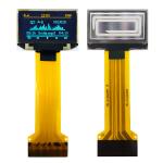 0.96 Inch 30 Pin ZIF Connector OLED Thin Display Panel 128x64 Dot Matrix SPI I2C