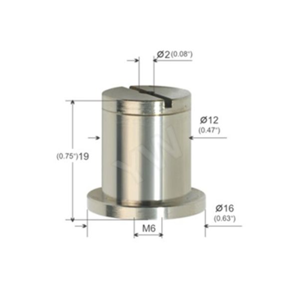 Two - Part Ceiling Cable Hanging System / Wire Suspension Systems Ceiling Attachment