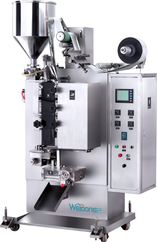 Multi Function PLC Automatic Cosmetic Packing Machine For Food Pellet Cream Chemical