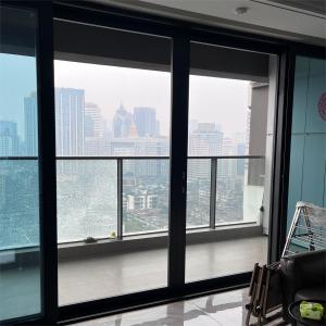 China Aluminum Alloy Frame Insect Door Curtain Mesh Fly Screen Mesh Sliding Fly Mosquito Net Door Screen Mesh on sale