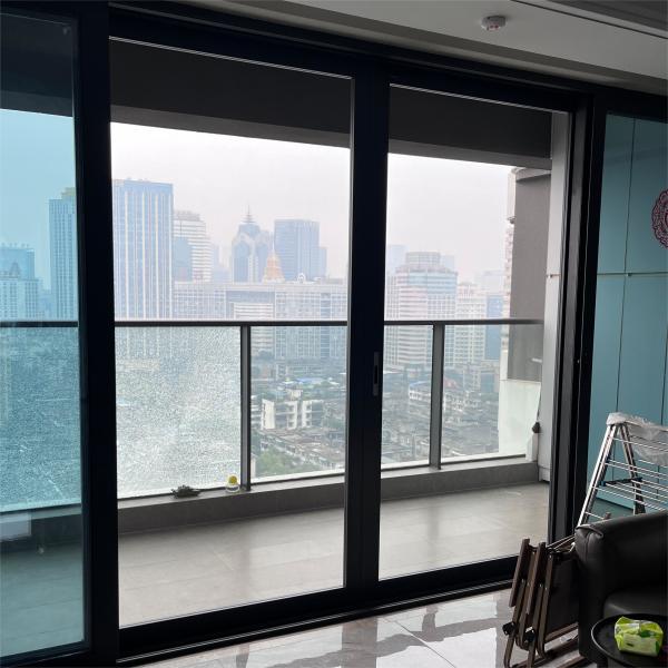 Quality Aluminum Alloy Frame Insect Door Curtain Mesh Fly Screen Mesh Sliding Fly Mosquito Net Door Screen Mesh for sale