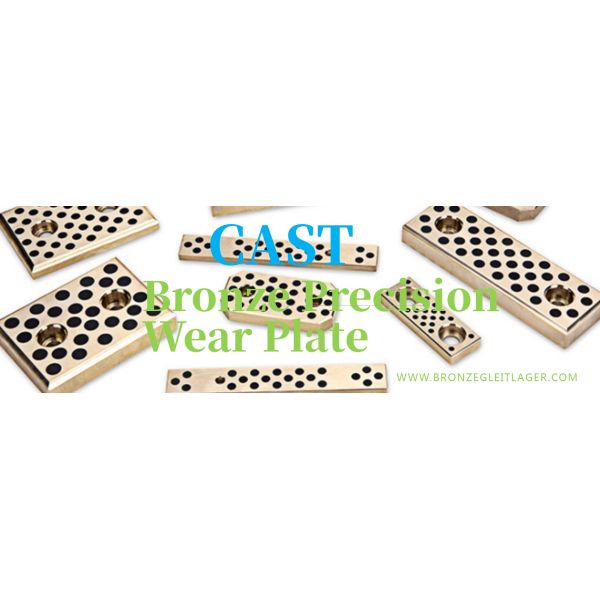 Oilless Bronze Wear Plates Standard & Custom Sizes