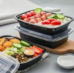Transparent PP Customize Packing Boxes Disposable Take Away Containers