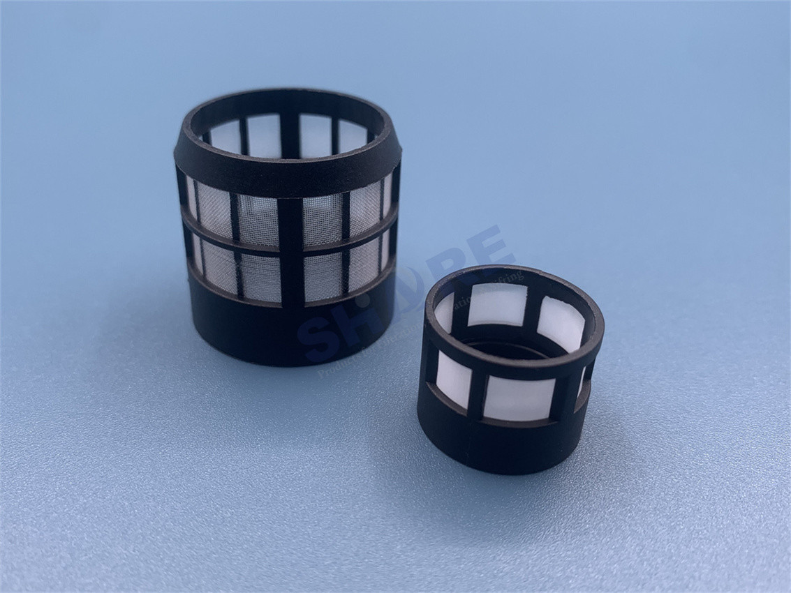 Converted Mesh Filter Components With Woven Monofilament Material In Nylon