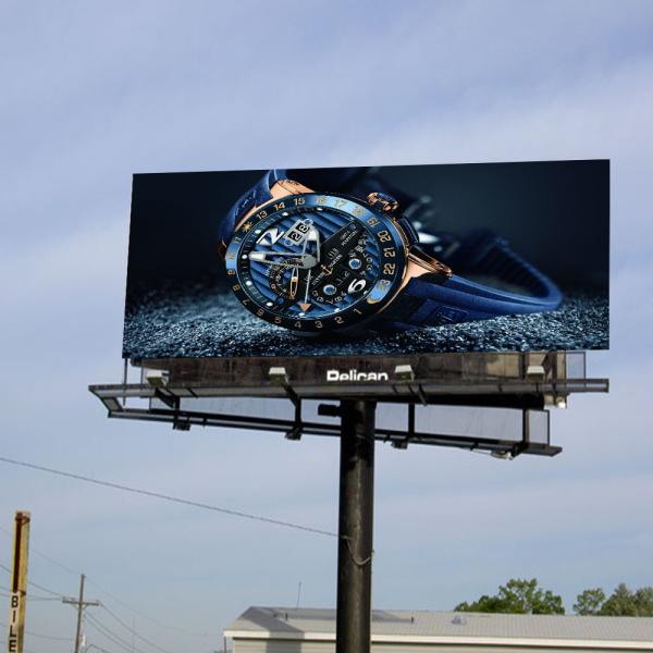 Quality 10ftx12ft Waterproof LED Panel Displays P6 Fixed Frame Street Advertising for sale