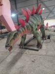 Artificial Stegosaurus Customized Realistic Dinosaur Animatronic Model Remote