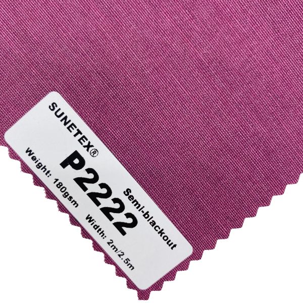 SuneTex Single Side Pearlic Polyester Roller Blinds Fabric 180gsm