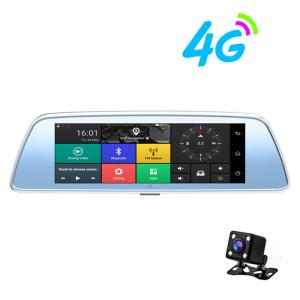 China 8 Inch Touch Screen 4G Android Dash Cam Rearview Mirror Car DVR on sale