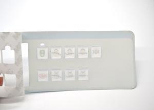 Embossed Tatile Marine Membrane Switch Panel For Medical Instruments