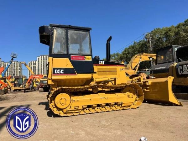 Quality D5C Used Caterpillar Dozer Hydraulic Bulldozer With Wonderful Power for sale