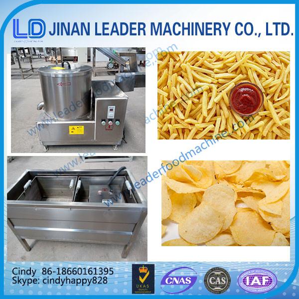 Quality Small scale potato chips making machine french fries machine Continuous Deep Fryer for sale