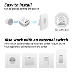 Cozylife Wireless Remote Control Switch 400W Smart Wall Switch Homekit