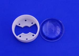 China Clear 60 Degree Plano Convex Lens Bridgelux 23mm For 1-3W LED on sale
