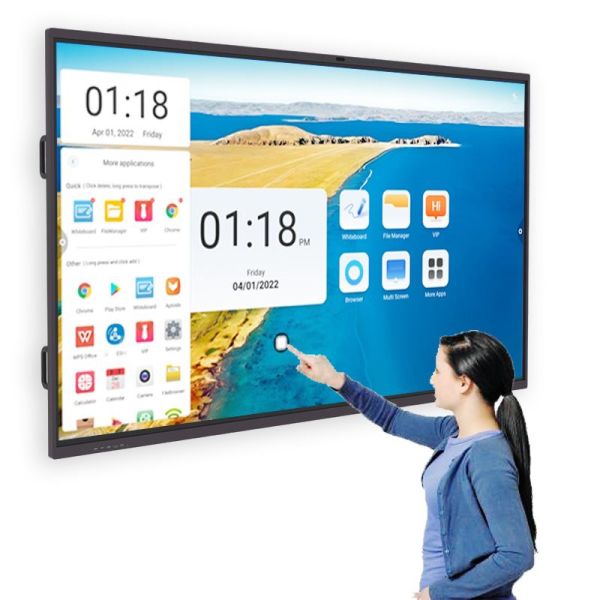 120 Inch 40 Point Instant Response Infrared Interactive Touch Screen Whiteboard