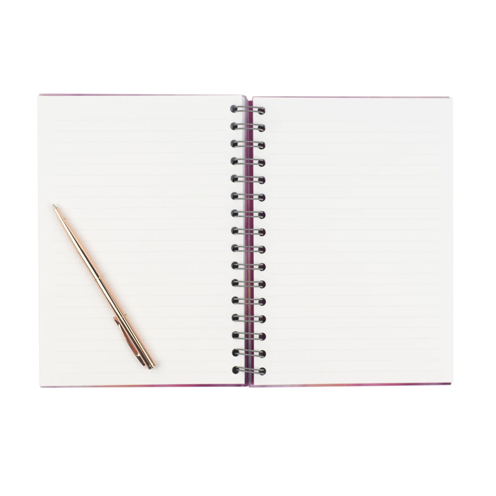 Custom Logo Printing Manifestation Journal Notebook 2021 Daily Planner With Sticker
