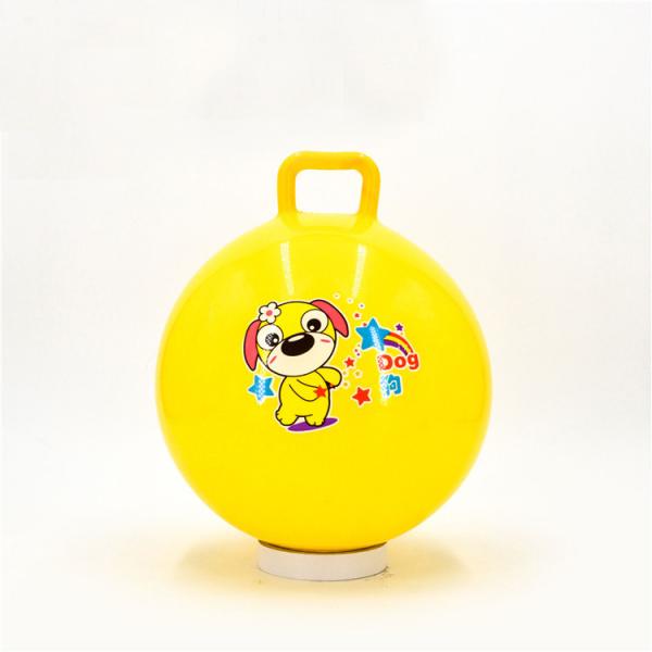 Quality OEM Round Space Hopper Toy Ball Outdoor With Handle Multipurpose for sale