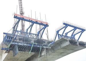 Hydraulic System Precast Briddge Formwork System Site Assembled Sturdy Not Easily Deformed