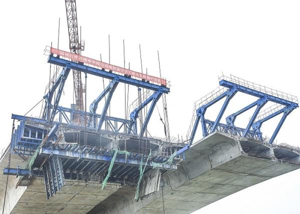 Quality Hydraulic System Precast Briddge Formwork System Site Assembled Sturdy Not Easily Deformed for sale