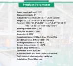Industrial Grade UBIS-526Y RS232 RS485 TTL Dual Axis Inclinometer Digital Sensor