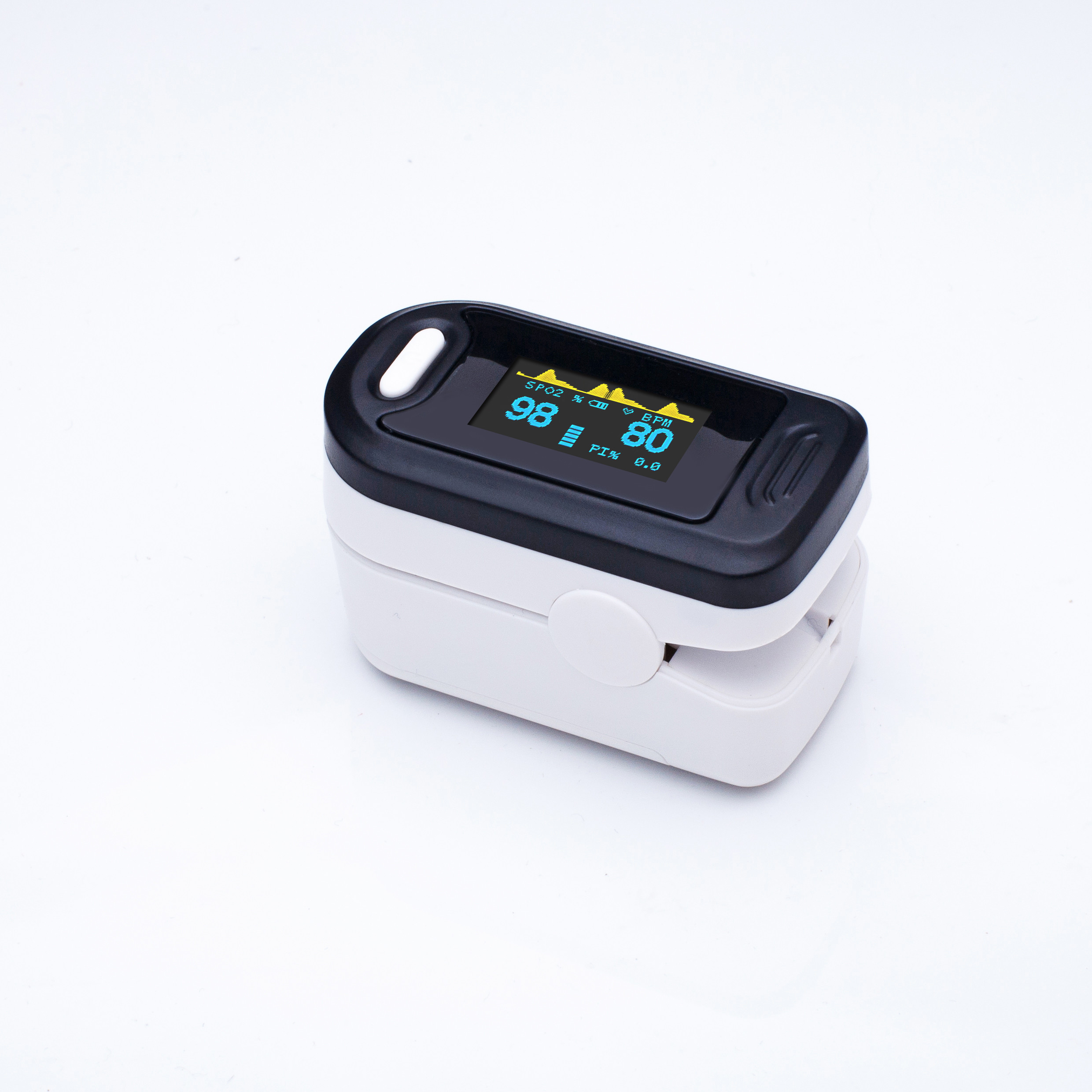 Buy cheap Blood Oxygen Sensor Silicone 30bpm Spo2 Fingertip Pulse Oximeter product