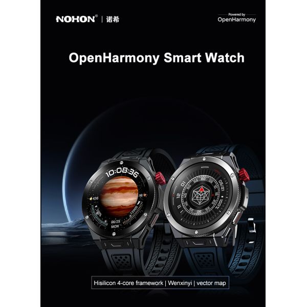 NEW NOH-ON N18 SmartWatch Health Monitoring Men Women OpenHarmony Tracker Full Touch Screen Smart Watch