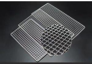 China Stainless Steel Wire Netting BBQ Grill In Square Hole For Optimal Heat Distribution on sale