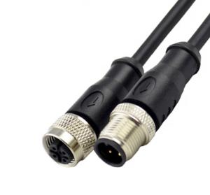 Buy cheap Ip67 Shielding M12 Circular Connector 8pin Aviation Plug Wire Joint Type product
