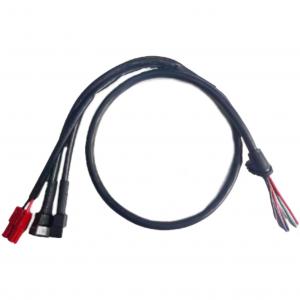 Buy cheap PVC Black 12V Wiring Harness Alkali Resistance / Oil Resistance product