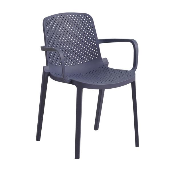 Quality Banquet Stackable Custom Colorful Outdoor Garden Chairs PP Plastic Plastic Dining Chairs with High Durability for sale