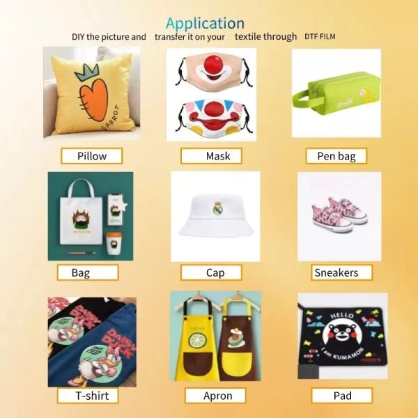 Digital Inkjet Printing DTF PET Film Roll For T-Shirt Printer