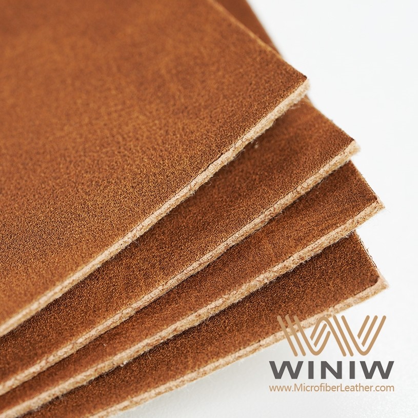 Soft PU Leather Material Faux Leather Fabric For Making Labels