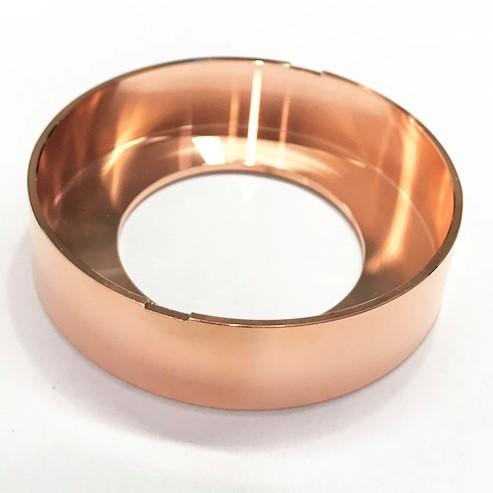 Quality OEM ISO9001 Chrome Plating CNC Copper Parts for sale