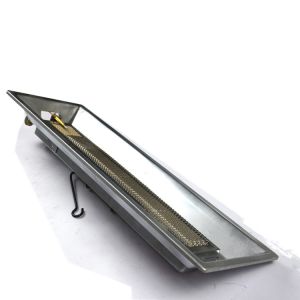 Silver Poultry Gas Heater With Overheat Protection And Safety