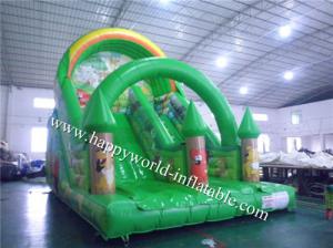 Buy cheap Animal theme inflatable castle slide , inflatable bouncer slide , inflatable stair slide product