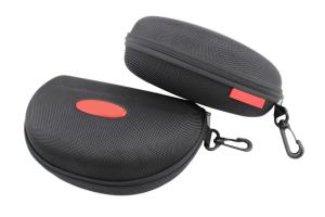large size safety sports ski goggles cases with clip