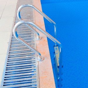 Buy cheap 5 Steps 1.35mm Stainless Steel Swimming Pool Ladder product