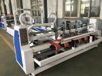 Automatic Folder Gluer Machine Touch Screen Control Adjustable Speed For Carton