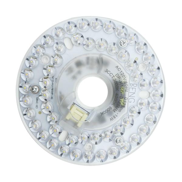 Quality 125mm 22W 4.92" Driverless  Dia125mm  ETL FCC Approved Led Ceiling Fan Light Replacement Ceiling Fan Led Light Kit for sale