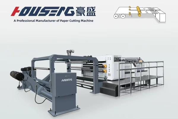 Quality HS-1400-2 Paper Sheeter Cutter Machine,Years 2016,Paper application range:50-500g,Cutting accuracy:+/-0.3mm for sale