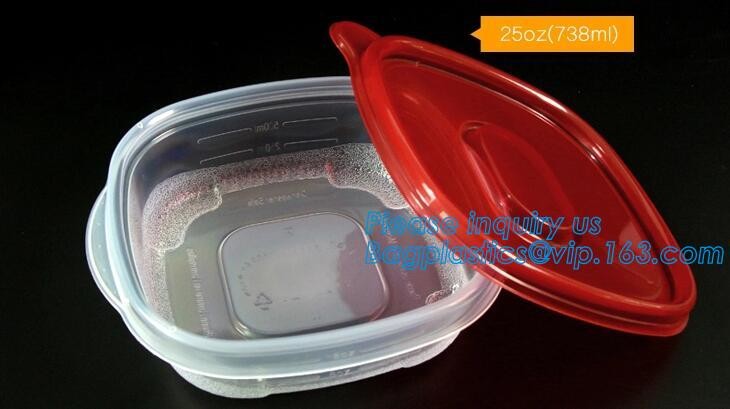 Blister large clear plastic fruit container with lid for fruit packaging,blister fruit box /container/ fruit Tray/ Clear