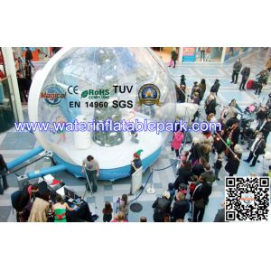 Advertising Inflatable Igloo Tent Snow Globe Showing SGS / EN14960