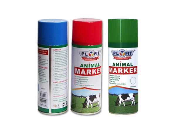 Quality Cows Horse 400ml Tinplate Animal Marking Spray Paint for sale