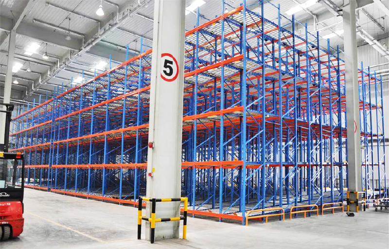 Gravity Storage Racking Warehouse Gravity Pallet Rack Pallet Flow Rack