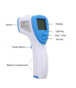 China High Accuracy Non Contact Infrared Digital Thermometer For Body Temperature Meter on sale