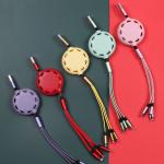 2.8A Max Current 3.3ft Universal USB Cord Quick Charging Custom Logo