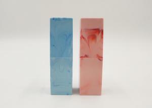 China Luxury Square Custom Lipstick Tubes 12.1mm Caliber Cosmetic Packaging on sale