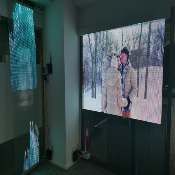 Transparent LED Panel for Glass – Ultra-Thin Flexible LED Film for Window Advertising