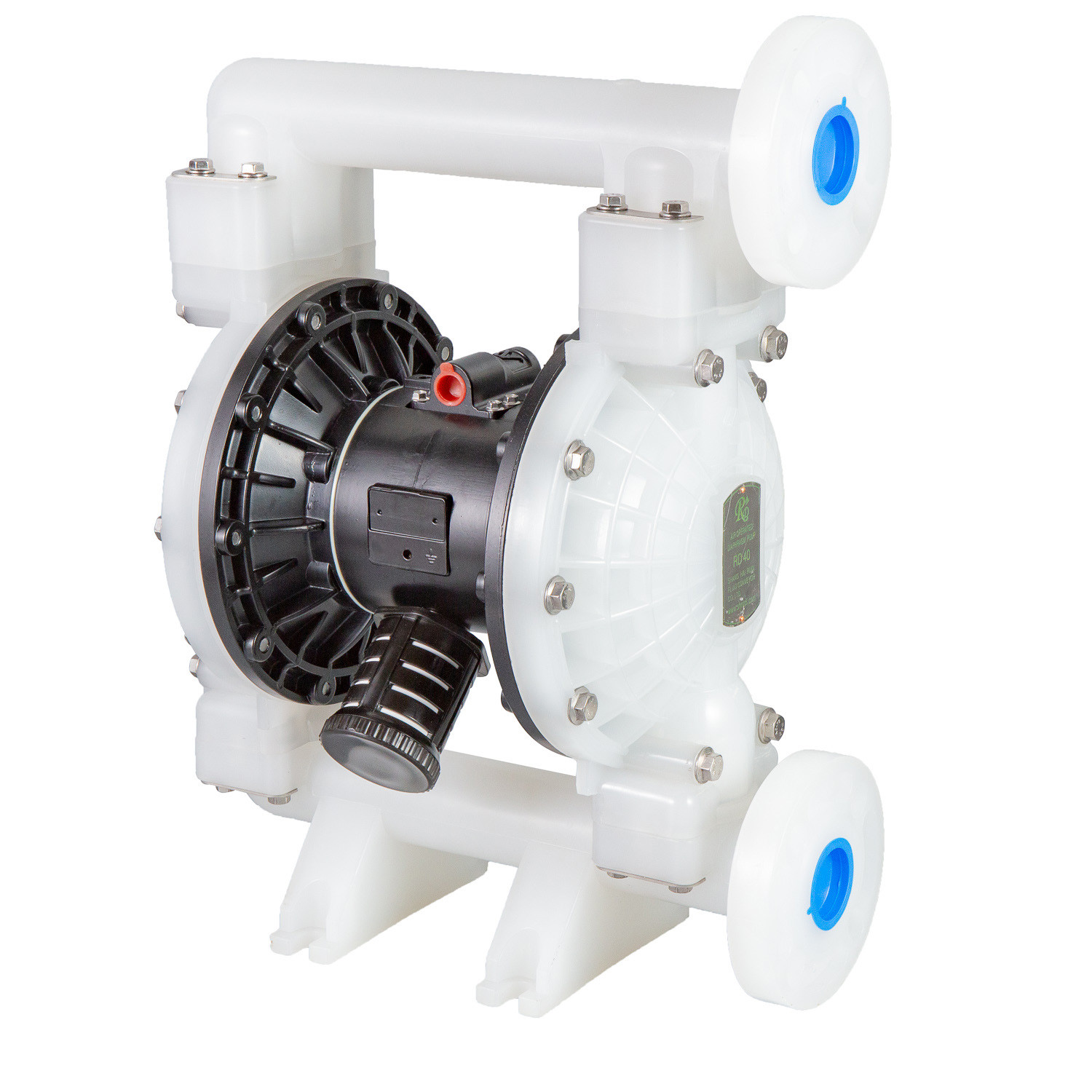 1-1/2" PP Fluid Waste Water Diaphragm Pump Water Filter Air Driven
