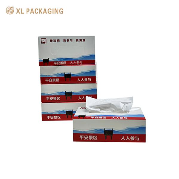 Quality Factory Wholesale Custom Private Label Disposable 3 Ply White Facial Tissue Paper Box 19*21cm X 100 Sheets for sale